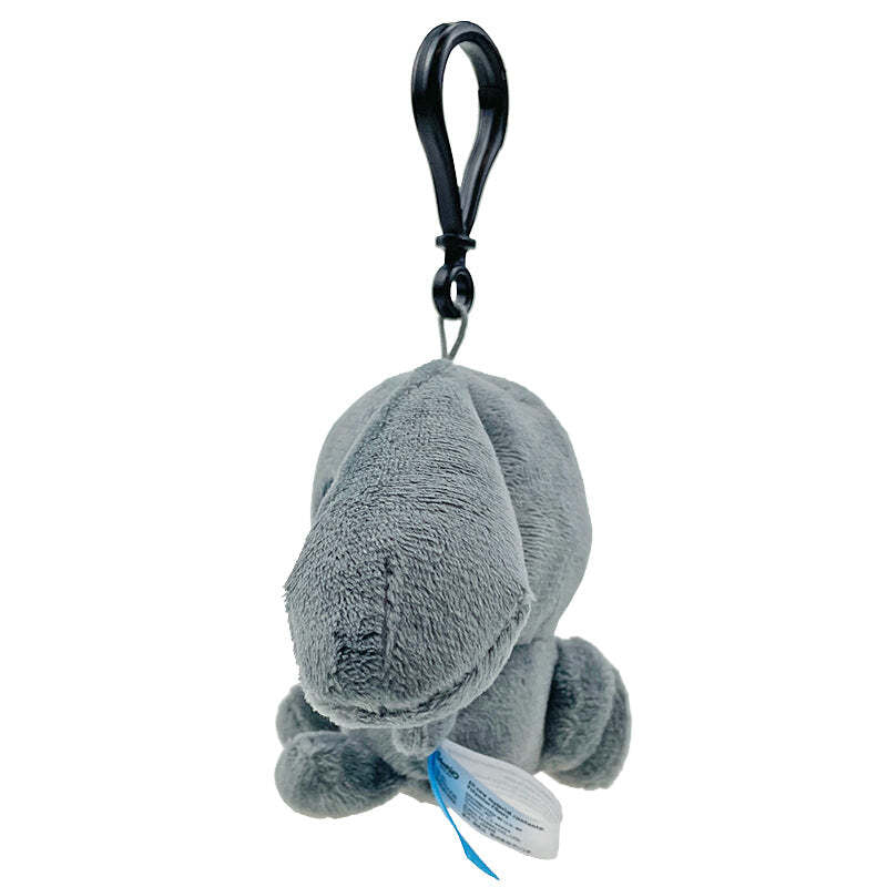 Cinnamoroll Plush Mascot Clip (Ash Monochrome Series)