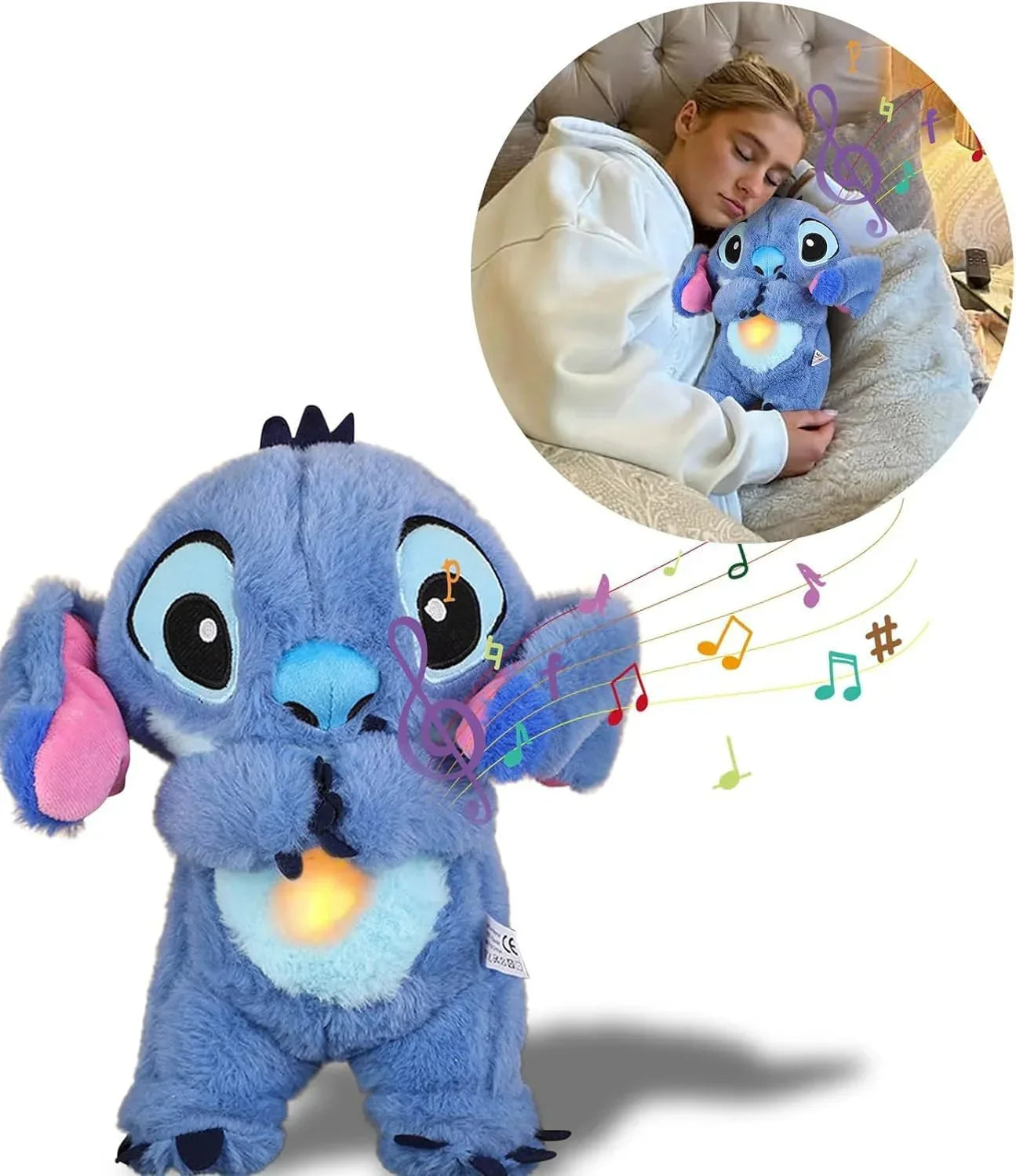 Peluche Stitch respirante