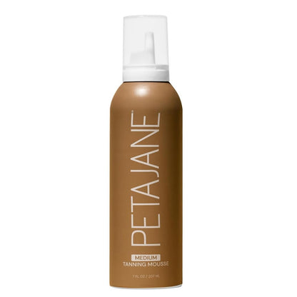 Dark Tanning Mousse 7oz - Made in the USA - Streak-Free, Lightweight, Non-Sticky, Fast-Absorbing, Vegan, Sunless Tanner for All Skin Types