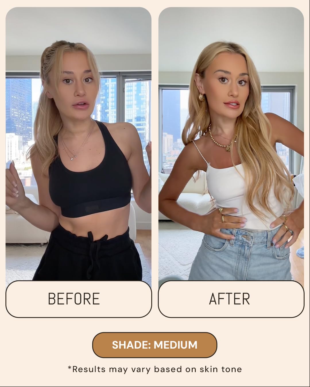 Dark Tanning Mousse 7oz - Made in the USA - Streak-Free, Lightweight, Non-Sticky, Fast-Absorbing, Vegan, Sunless Tanner for All Skin Types