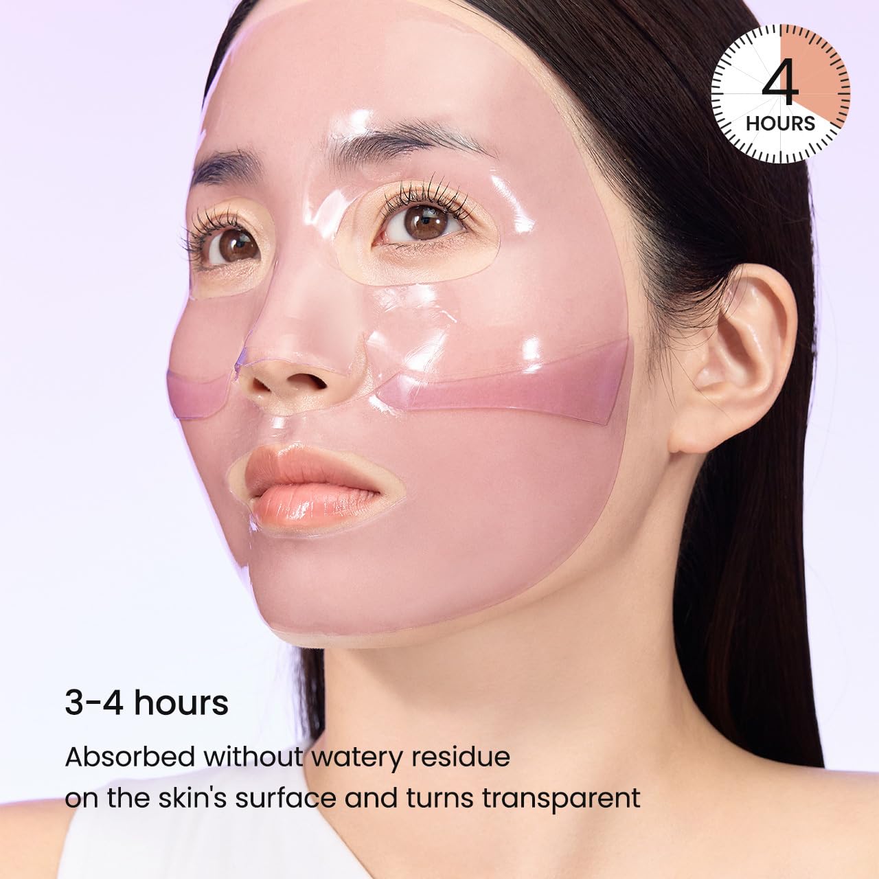 Bio-Collagen Real Deep Mask, Hydrating Overnight Hydrogel Mask, Pore Minimizing, Elasticity Improvement, Korean Skincare | 1.19oz(34g) x 4ea