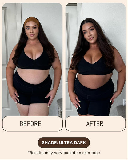 Dark Tanning Mousse 7oz - Made in the USA - Streak-Free, Lightweight, Non-Sticky, Fast-Absorbing, Vegan, Sunless Tanner for All Skin Types