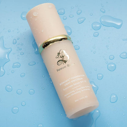 Bio Mimic Foundation Medium Spectrum by Forever Bloom; Protecting from Sun with SPF50; for Gym, Sports, Dancing