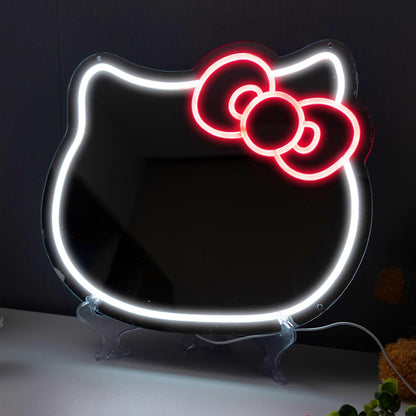 Hello Kitty Mirror Neon Sign