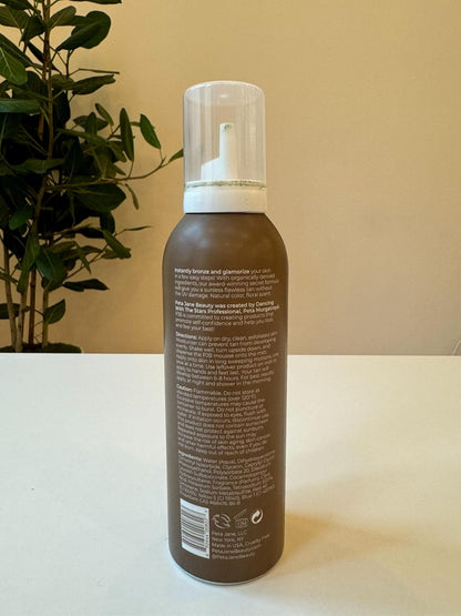 Dark Tanning Mousse 7oz - Made in the USA - Streak-Free, Lightweight, Non-Sticky, Fast-Absorbing, Vegan, Sunless Tanner for All Skin Types