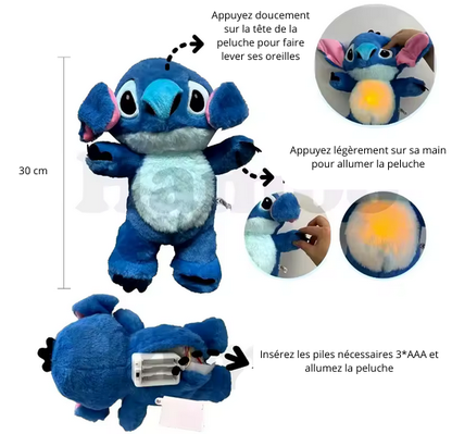 Peluche Stitch respirante