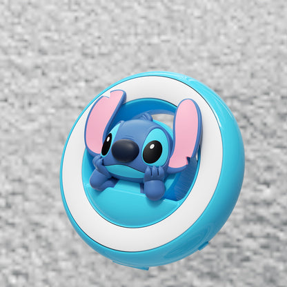 1pc Car Ambient Light Interior Decoration Vehicle Air Conditioner Car Aromatherapy Light Music Rhythm Light Air Vent Light Round Ornament Hanger Include 3 Pieces of Aromatherapy Tablets